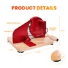 Gleissenweiss Stainless Steel Bread Slicer – Adjustable Manual Sourdough Bread
