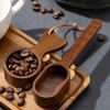 Coffee Scoop for Ground Coffee, 2pcs 15ml Wood Coffee Measuring