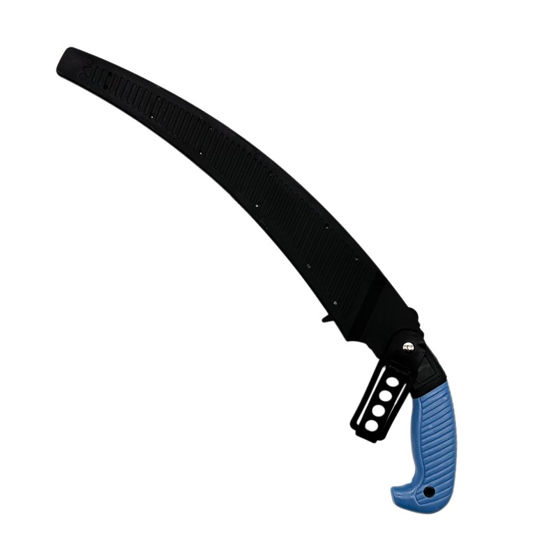 Precision Cutting 13" Professional Grade Pruning Hand Saw w/Holster Blue
