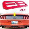FMSgear RED 1pc REAR emblem fits 15-25 Mustang ECOBOOST EB