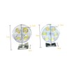 ULTECHNOVO 2 Pcs Led Motorbike Headlights Waterproof Bright Easy to