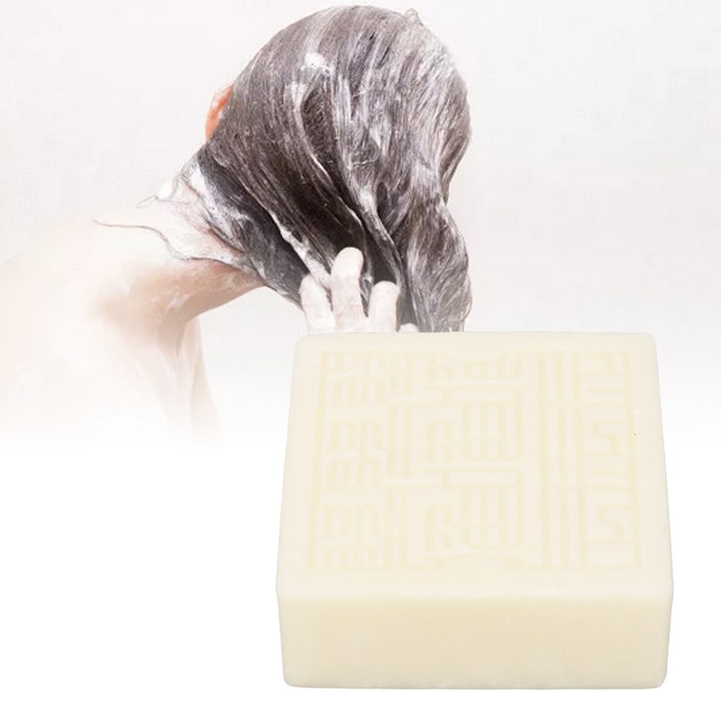 Rice Water Shampoo Bar Nourishing Grease Removal Portable Shampoo Soap