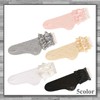 LEX STANDARD PS035 Socks, Casual, Lace, Frill, Popular, Women's Socks,