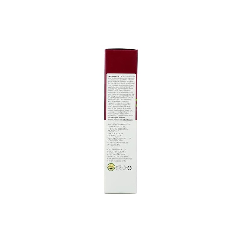 Avalon Organics CoQ10 Repair Wrinkle Defense Creme Broad Spectrum SPF15