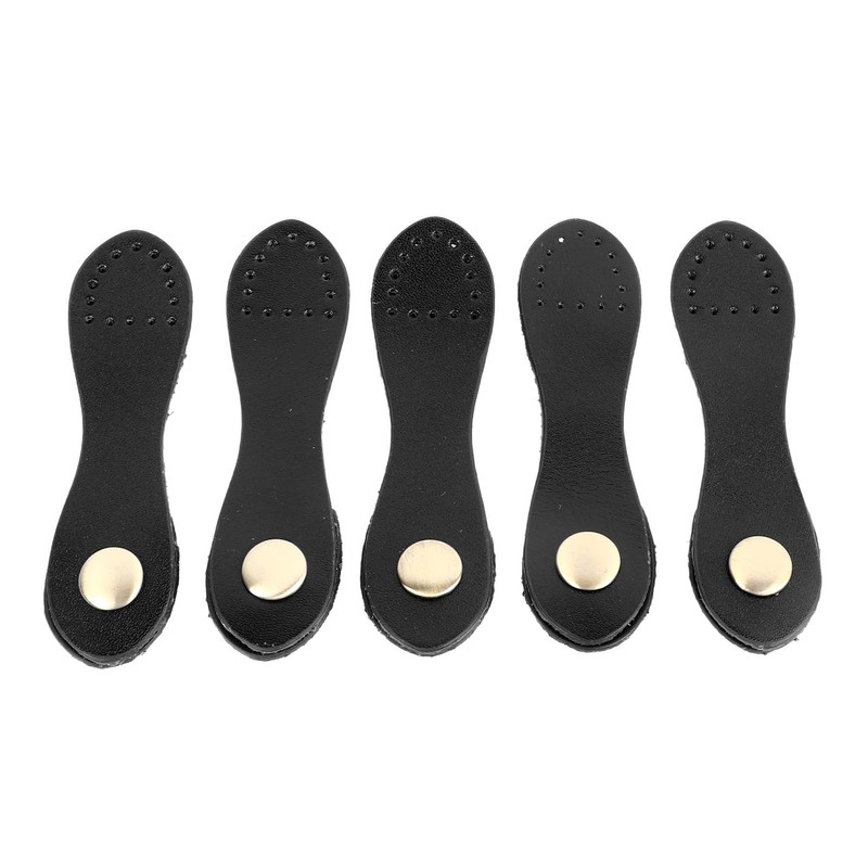 5 Set Leather Snap Buckles Soft Wearable DIY Sewing Leather