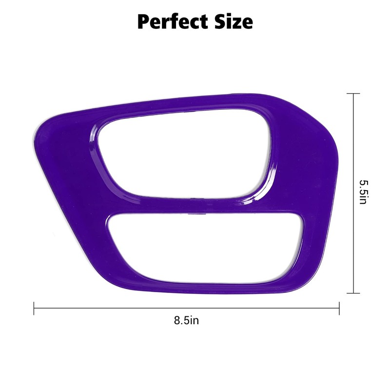 Voodonala for Challenger Gear Shift Panel Covers Decoration Trim Accessories