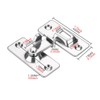 dingchi Door Hasp Latch 90 Degree, Stainless Steel Safety Angle