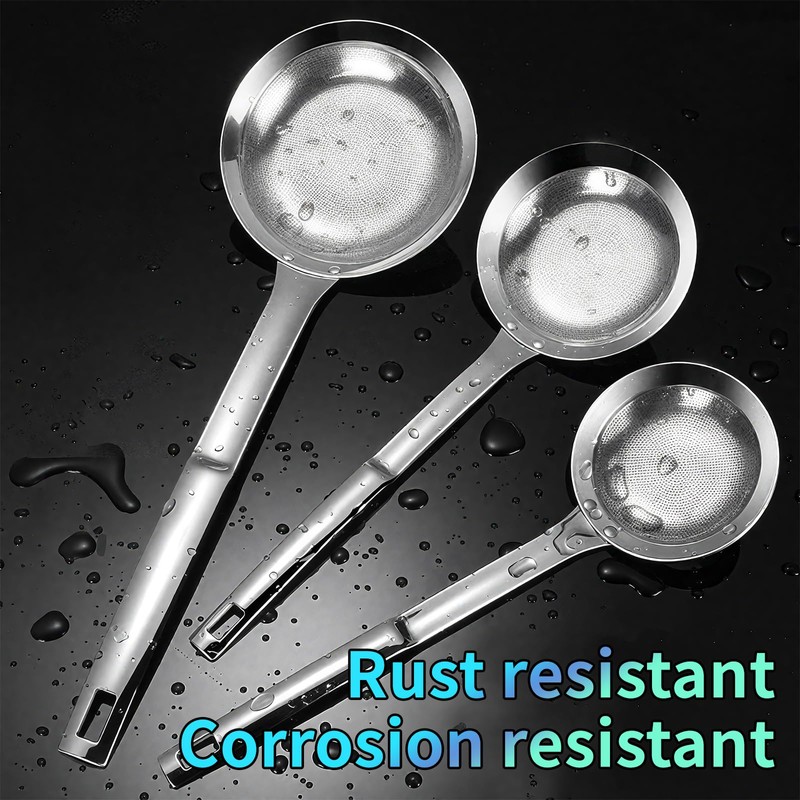 TBWHL Multi-functional Hot Pot Fat Skimmer Spoon - Stainless Steel