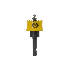 Vorteck Pro Cobalt 20mm Hole Saw for Sheet Steel with Shank