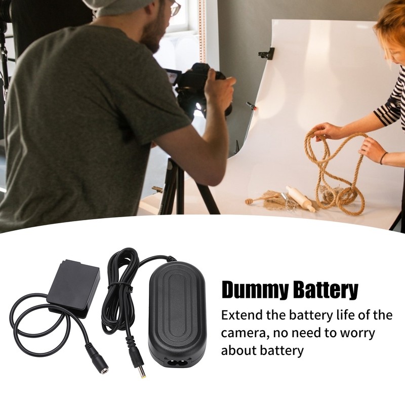 DMWDCC8 Fully Decoded Dummy Battery Set with AC Power Supply