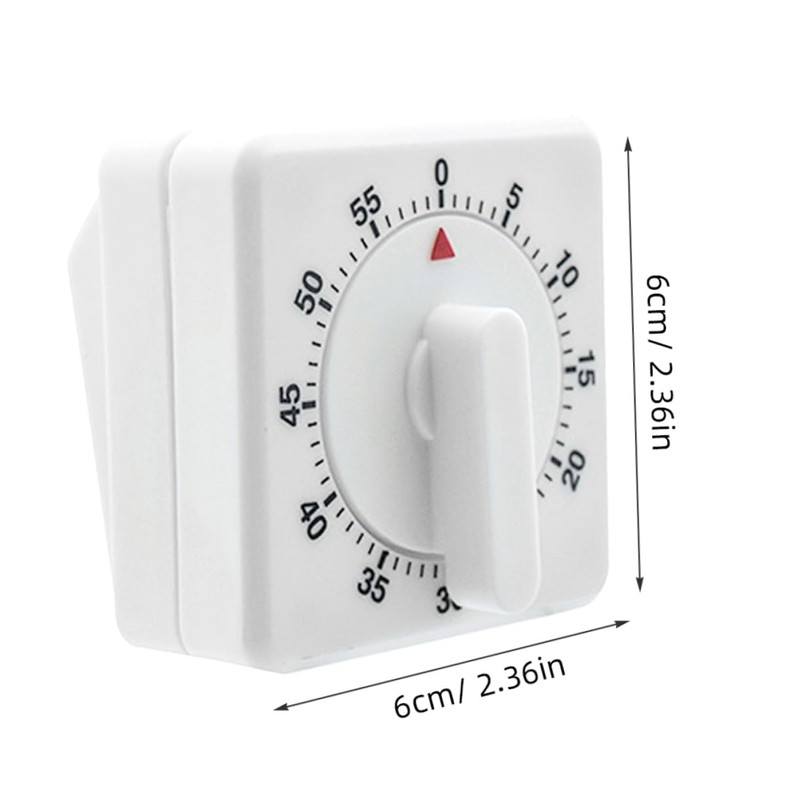 FUNOMOCYA Mechanical Kitchen Timer Countdown Tool Portable Reminder for Cooking