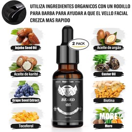 12 en 1 Barba Kit Cuidado, Con Crecimiento de Barba Rodillo, Shampoo Barba, Peine Barba, Cepillo Barba, Aceite Barba, Balsamo Barba, Navaja de Afeitar, para Regalo Perfecto para Hombre para Hombres o Papás