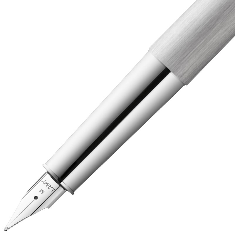 Lamy Scala Brushed Sterling Silver 1228069 Fountain Pen EF