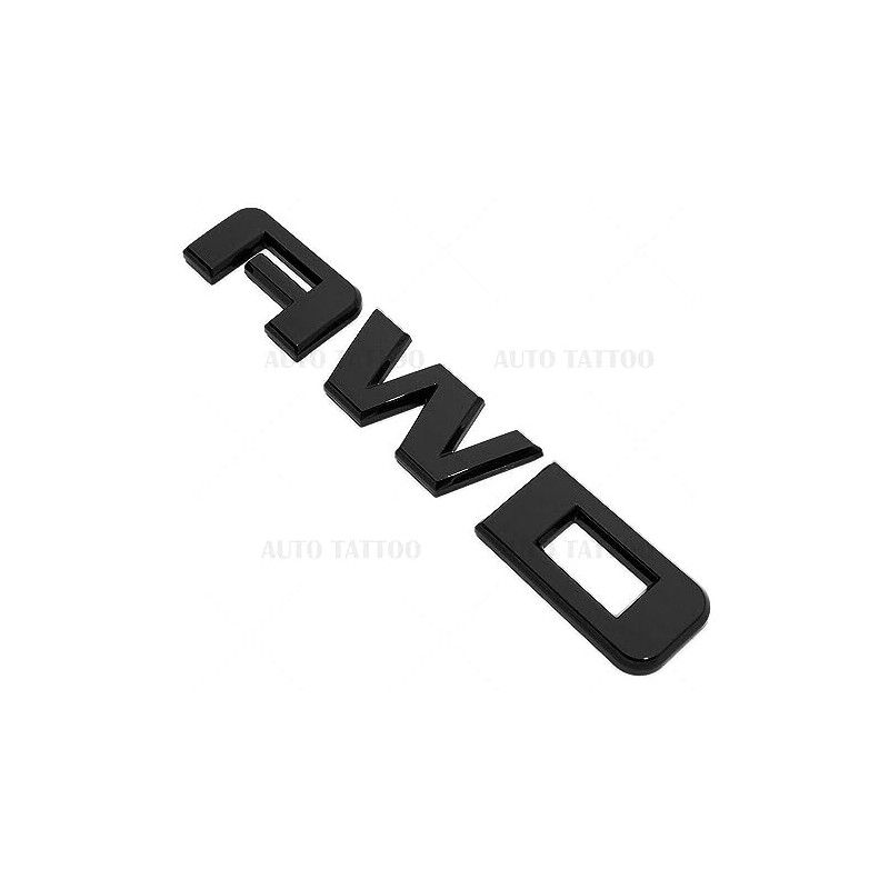 1Pc 2010-2020 Acadia Terrain Liftgate AWD Letter Emblem 3D Badge