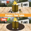 TOHONFOO 18.5in Fire Pit Mat for Solo Stove Mesa Tabletop