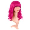 MapofBeauty 14 Inch/35 cm Short Wavy Curly Women Fresh Bright