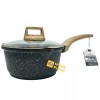 Natural Elements Cookware WOODSTONE Premium Saucepan Casserole Nonstick 7 Inch