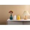 LSBTAUCP-Ceramic vase,Yellow vase for Home Decoration, Modern Style Dry vase,