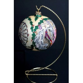 All Things Brooklyn Coney Island Brooklyn CHRISTMAS HOLIDAY ORNAMENT Large Hand Made Original Design