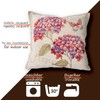 ANRO Cushion Cover Decorative Cushion Sofa Cushion Cover Tapestry Hydrangea
