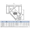 DuraChoice 1/4" Stainless Steel Y-Strainer - 800WOG, FxF NPT 100mc