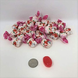 Arcor Strawberry Filled Fruit Bon Bons 2 pounds bulk strawberry hard candy