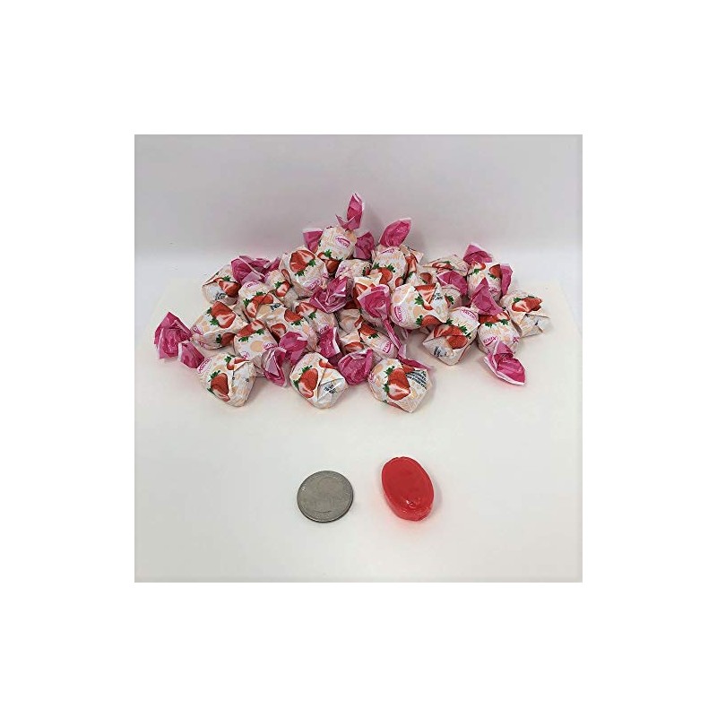 Arcor Strawberry Filled Fruit Bon Bons 2 pounds bulk strawberry