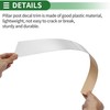 Motoforti Door Pillar Window Trim Anti Scratch Sticker Pillar Posts