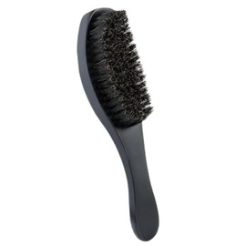 EVAYangSG Boar Bristle Hair Brush,Beard Brush, Wet and Dry Hair Brush,Men Women Boys Girls Hair Tool (black)