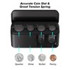 ANCHOM 2 Pack Coin Holder for Car, Larger Capacity Car