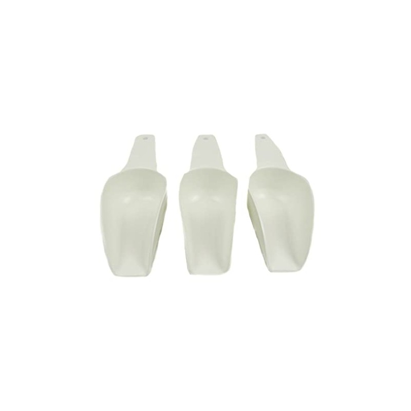 Tupperware Baking Flour Scoop (3) White Flour Sugar Baking Aid