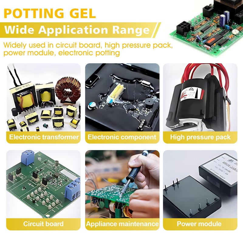 WANJAO Conformal Coating for Electronics, Electrical Potting Compound, Epoxy Resin