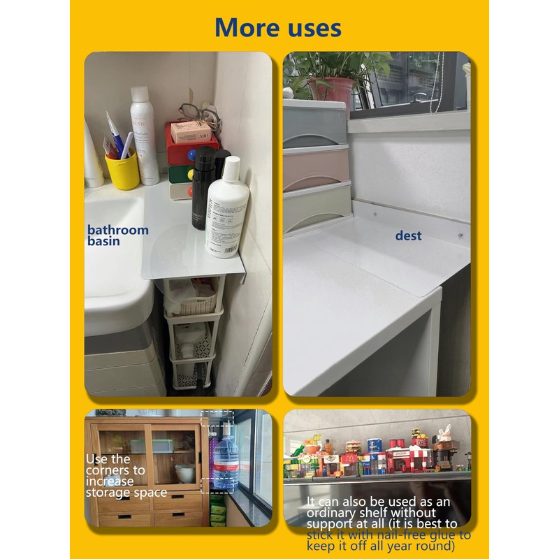 Metal Kitchen Refrigerator Gap Partition Countertop Gap Extension Board, Refrigerator
