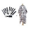Launer 10 Unids/set Peluquería Peine Conjunto Profesional + Capa
