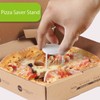 Hemoton 100Pcs Pizza Table Box Saver Stands Tripod Pizza Tripod