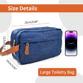 Travel Toiletry Bag,wash Bags for Men,Makeup Bag,Cosmetic Bags,Black