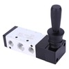 Oumefar Manual Pull Valve G1/8 Air Control Valve 3 Position