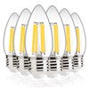ALAMPEVER 800LM Super Bright Dimmable LED Light Bulb, E26 LED