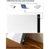 A4 Ultra-Thin Portable LED Light Box Tracer USB Power Adjustable