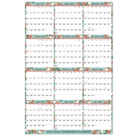 Coboll 2025-2026 Calendar - Yearly 2025-2026 Wall Calendar. July 2025 - June 2026, 2...