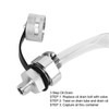 Oil Drain Valve Metal M12‑1.25 Quick Twist Oil Drain Valve