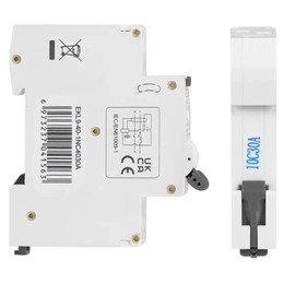 LE GARAGE Super Immunized Differential Class A SI 30mA 2P F+N 6ka Low Space RCBO 6KA 1P+N 30mA C Curve Type A Differential Switch Mini Super Immunized 40A