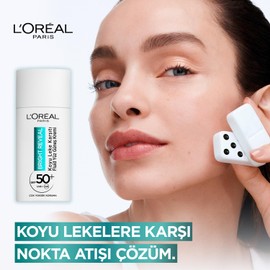L’Oréal Paris Bright Reveal Spf 50, Koyu Leke Karşıtı Fluid Günlük Yüz Güneş Kremi 50ml