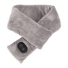 Electric Heated Neck Scarf Vibration Massage Double Sided Velvet Thick