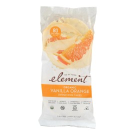 UD_Element Organic Vanilla Orange Rice Cakes 3.5 Oz Case of 6-Grain Snacks