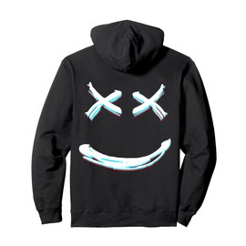 X Eyed Smile Face | X Eyes Pullover Hoodie