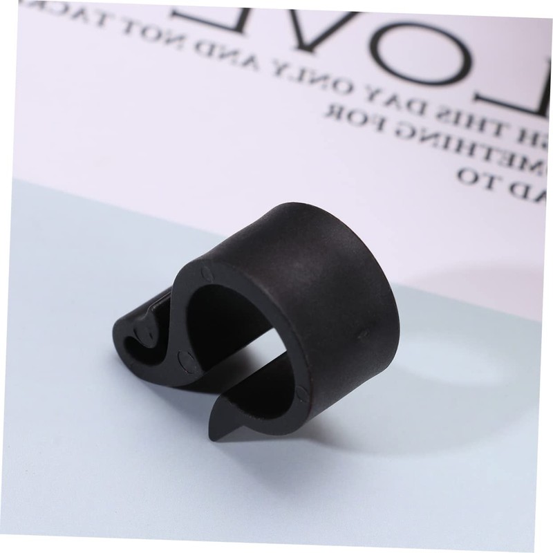Totority 50Pcs Garden Hose Fastening Clips Durable Pe Pipe Hooks