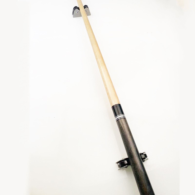 2Pcs Pool Billiard Cue Roller Stainless Steel Billiard Cue Straightness