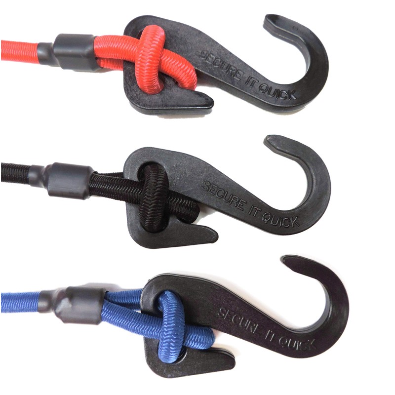 Secure IT Quick - Adjustable Bungee Cord Hook to Make
