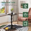 Simple Trending Small Side Table, Round Drink Table End Table,